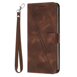 Solid Color Leather Wallet Phone Case - Spark 20C for Spark 20C (Brown)