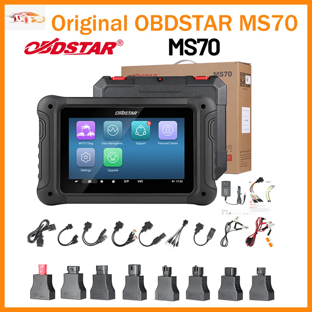 

2024 Newest OBDSTAR MS70 New Generation Intelligent Motorcycle Scanner Motorbike Diagnostic Tool pk OBDSTAR MS80 /MS80 STD