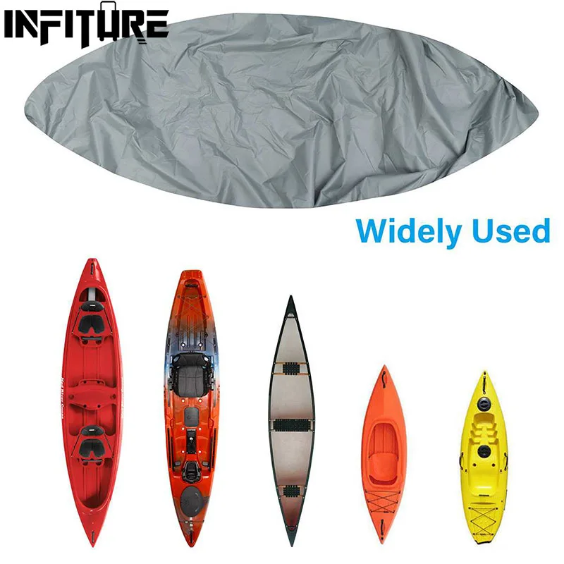 

Kayak Cover Canoe Universal Boat Waterproof UV Resistant Dust Storage Cover Shield Kayak Boat Canoe Storage Cover