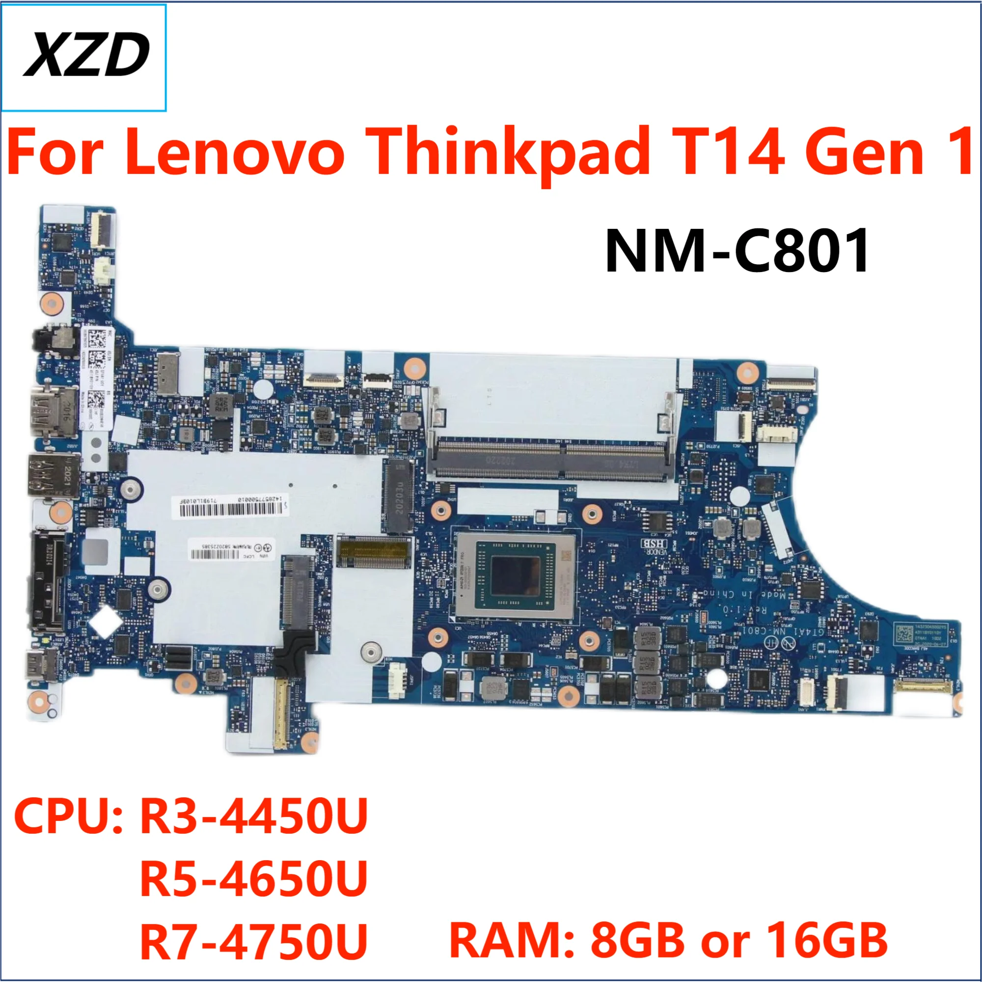 【ジャンク】Thinkpad t14 gen1 マザーボード,NM-C801 ジャンク】Thinkpad t14 gen1 マザーボード,NM-C801 （Lenovo