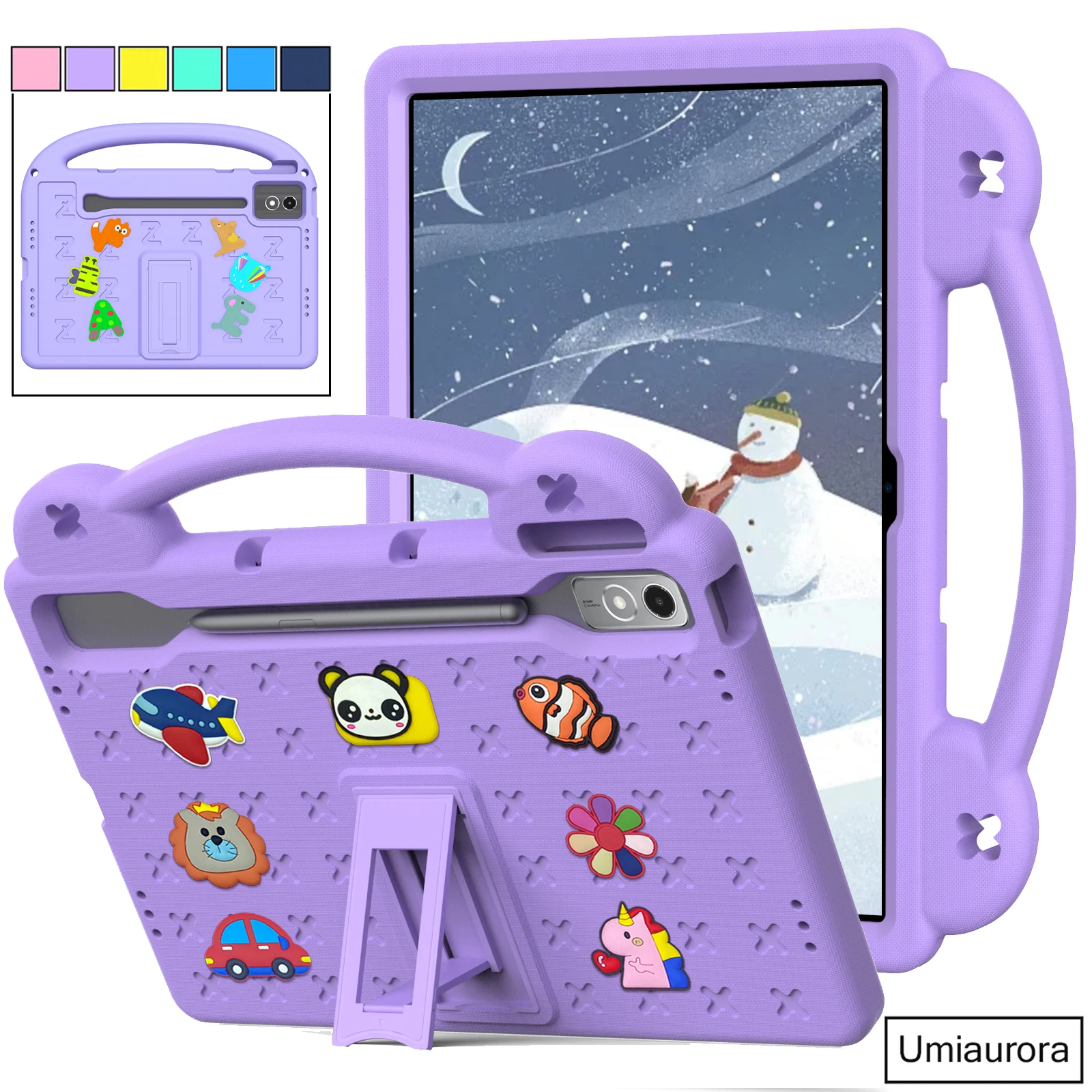 Kid-Friendly Shockproof Tablet Case Stand with EVA Protection