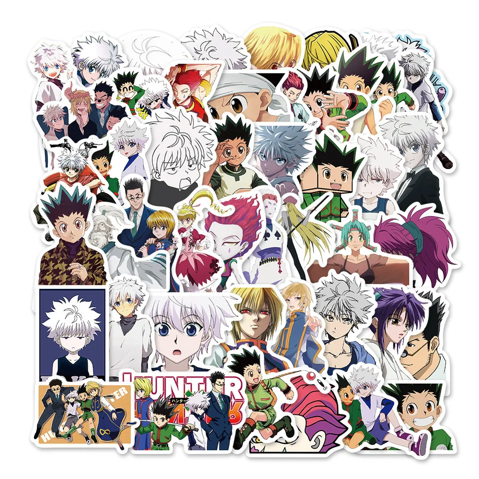 10/30/50個日本アニメhunter×hunter freecssキルアステッカーおもちゃ