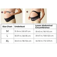 Ceinture de soutien pour le ventre de maternité, sangle d'épaule réglable et respirante pour femmes enceintes, prénatale et post-partum 5
