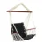 OMNI Patio Swing Seat Hanging Hammock Cotton Rope Chair With Cushion Seat - Red 2