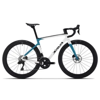 SAVA HAWKEYE Full Carbon Fiber Road Racing Bike Equipped with SHIMAN0 105 7170 DI2 Groupset Competition-Specific Bicycle