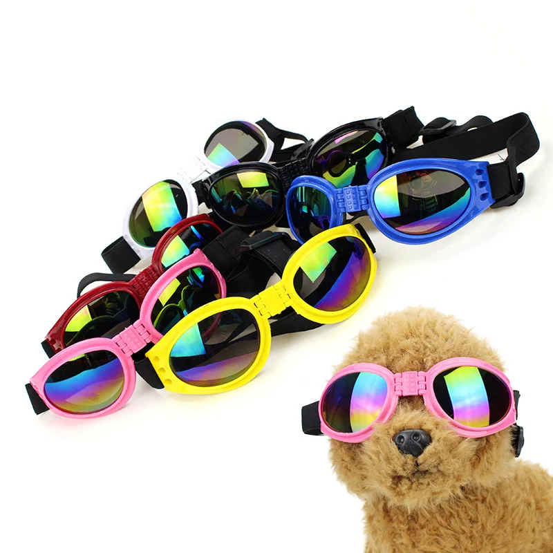 Dog Sunglasses Adjustable Strap For Uv Sunglasses Waterproof