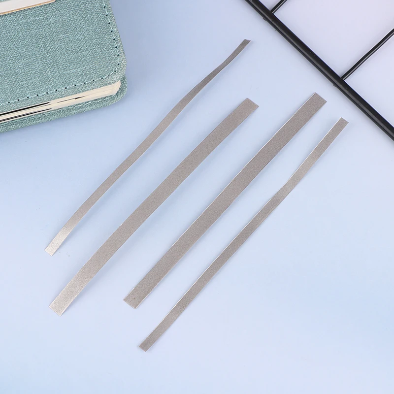 10PCS Einzel/Doppel Seite 0,4/0,6mm Dental Metall Polieren Schleif Streifen Zähne Schleifen Werkzeug Oberfläche zahnarzt Bleaching Materialien – Detail 3