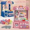 Doll Claw Machine Electronic Arcade Game Indoor Toy with 10 Dolls 10 Capsule Large Claw Catch Toy for Kids 6 Years Old and Up 5