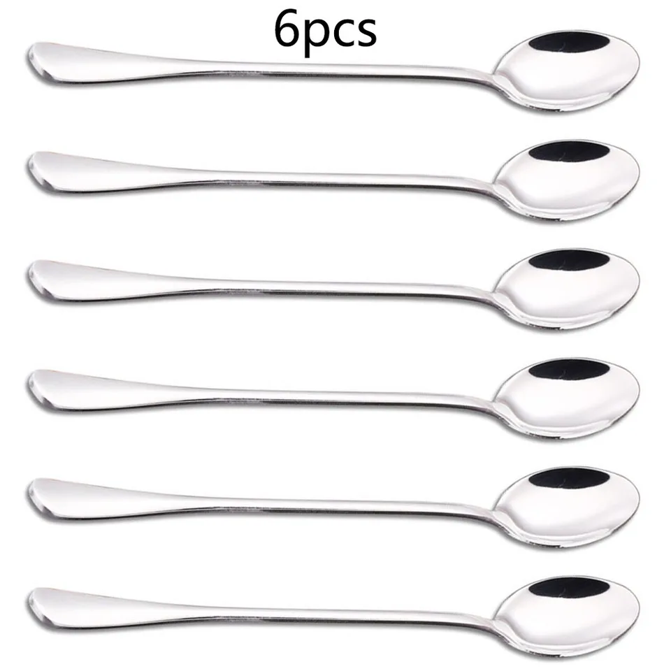 Cucchiaini Dessert Eleganti Set 6 Cucchiaini Da Caffè A Forma Di Gatto In Acciaio Inox 304 - Per Dessert, Bevande, Zucchero Cucchiaini Regalo Caffè Dolce