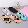Stainless Steel  Jewelry Storage Tray Oval Vanity Organizer Nail Display Rack Decorative Home Decor Christmas New Year Gift 6
