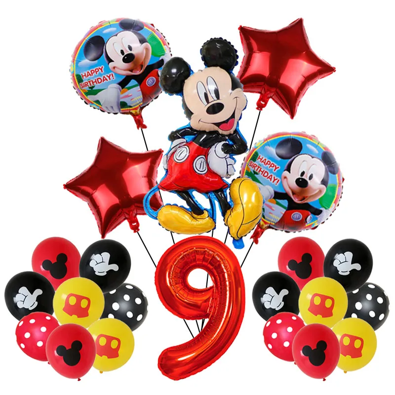 14pcs Number 9
