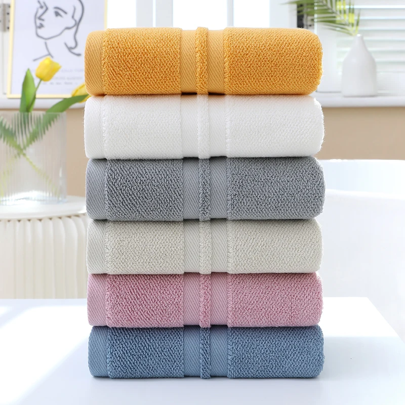 2pcs Towel Sets Bath Towels Facecloth 100% Cotton Luxury Hotel Spa Towels  Washcloths Luxury Towels Soft Bathroom Sets For home - AliExpress