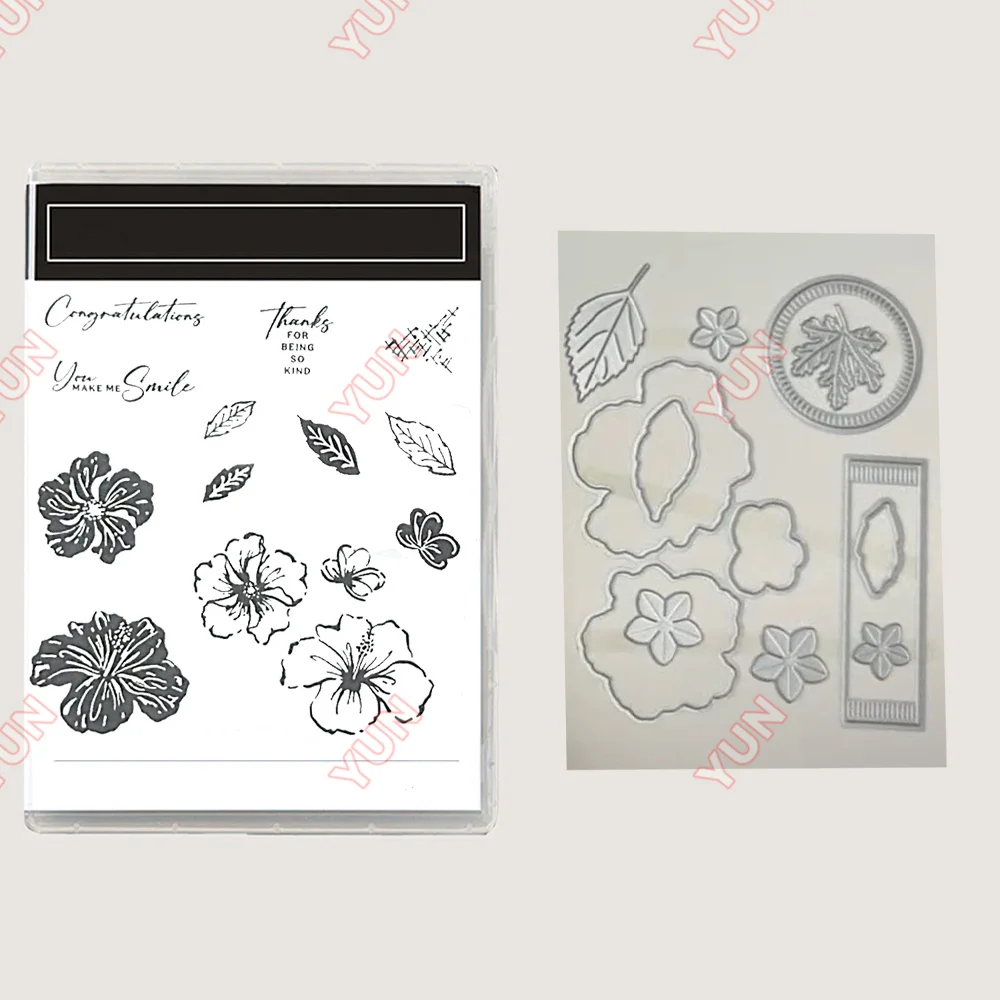 thumbnail image 1 of Nuevo juego de troqueles de corte de metal navideños o sellos transparentes para tarjetas de felicitación de cumpleaños, regalos, bricolaje, relieve, álbumes de recortes, nuevo, 1 of 5