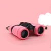 Focal Adjustable Children Telescope Toy Game Props Birthday Present for Entertaining Bird Watching (Pink) 3