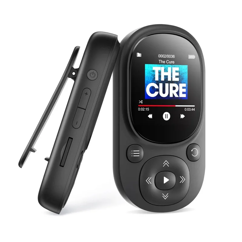Compact 32GB MP3 Player with FM Radio and Pedometer