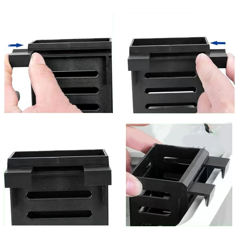 Aquarium Fish Tank Plant Holder with Hooks and Suction Cups for Emersed Plants Suitable for Aquatic Plant Cultivation Decoration