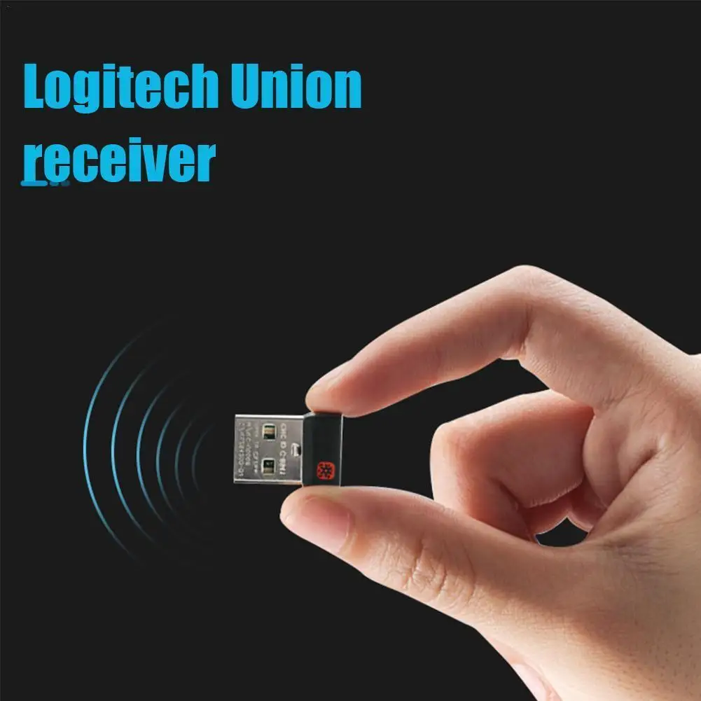 

1Pc 2.4GHz Wireless Dongle Receiver Unifying USB Adapter For Logitech Mouse Keyboard Connect For MX M905 M950 M505 M510 M525