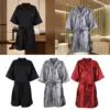 Salon Client Gown Comfortable Women Robe for Beauty Centers Spa Cosmetology 3