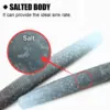 SAMOLLA Floating Worms Bass Fishing Lure Soft Plastic Artificial Bait Ned Wacky Rig Tpe Floating Weightless Leurre Souple Wobble 4