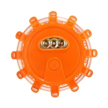 

LED Warning Light 15LED Car Emergency Strobe Flashing Warning Light Auto Roof Beacon Road Safety Signal Lamp Orange