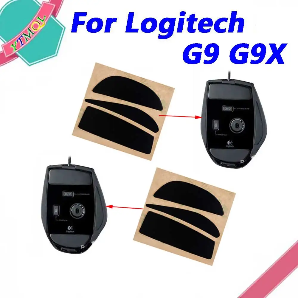 Hot Sale 20set Mouse Feet Skates Pads For Logitech G600 Wireless Mouse  White Black Anti Skid Sticker Replacement - Connectors - AliExpress