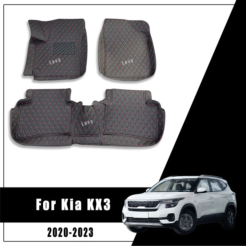 CarFloorMatsForKiaSeltosKX32023202220212020CarpetsAuto