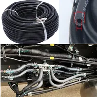 1M สีดํา ID 3 ~ 32 มม.NBR Smooth สายยางไนไตรล์สําหรับยานยนต์และรถจักรยานยนต์เครื่องจักรท่อยืดหยุ่นแรงดันสูงท่อ 4