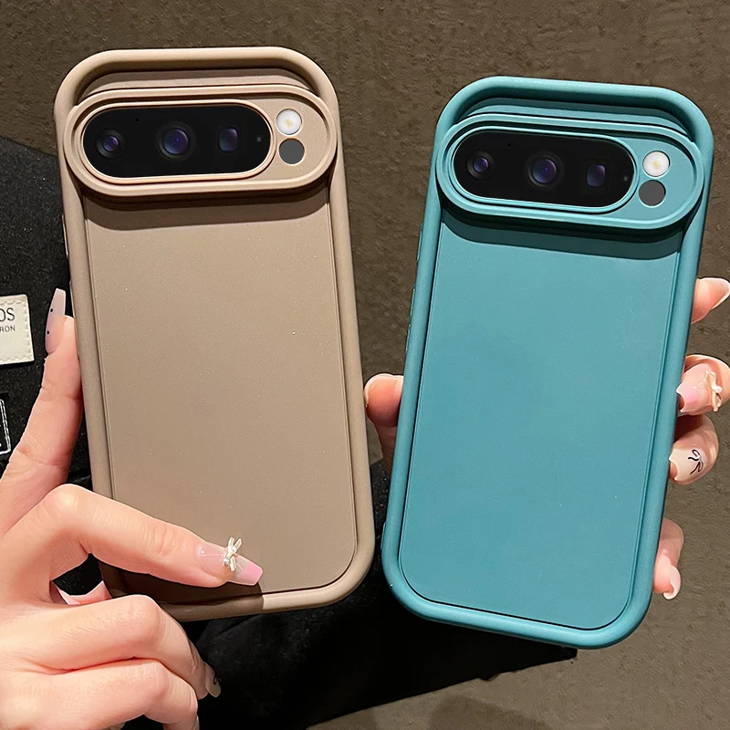 Soft TPU Shockproof Silicone Cover - Solid Color Case