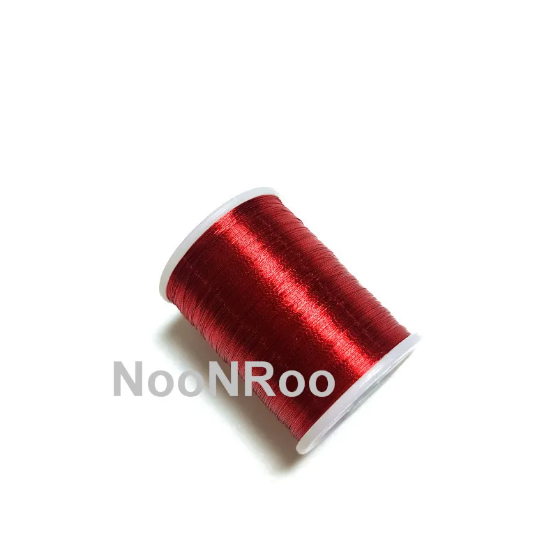 MetallicThread 230m/Spool  142YDS Fishing Rod Guide Wrapping Thread Repair Component DIY Rod Building NooNRoo  1PCS 5