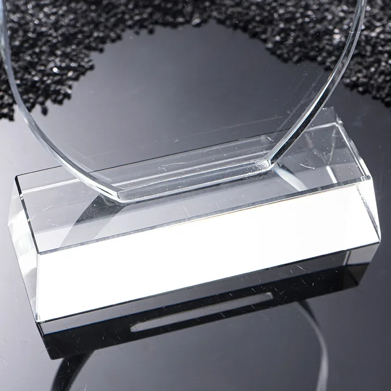 Crystal Trophy Free Customization Creative Gift Ornaments New Event Recognition Medals Annual Meeting Outstanding Employees