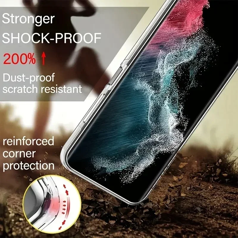 Transparent 360-Degree Protective Phone Case