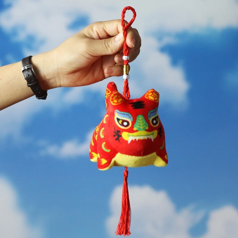 Year of The Plush Chinese Zodiac Animal Pendant for Doll 12/8c