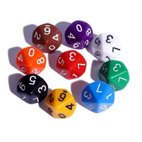 30PCS Math Manipulative 10 Sided Dice For Classroom Teaching Supplies Kids Educational Toys Counting Games Kinder Speelgoed 2