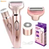 Women Epilator Electric Razor 2In1 Hair Removal Painless Face Shaver Hair Trimmer Home Use Machine Epilator Safety Razor Shaving 1