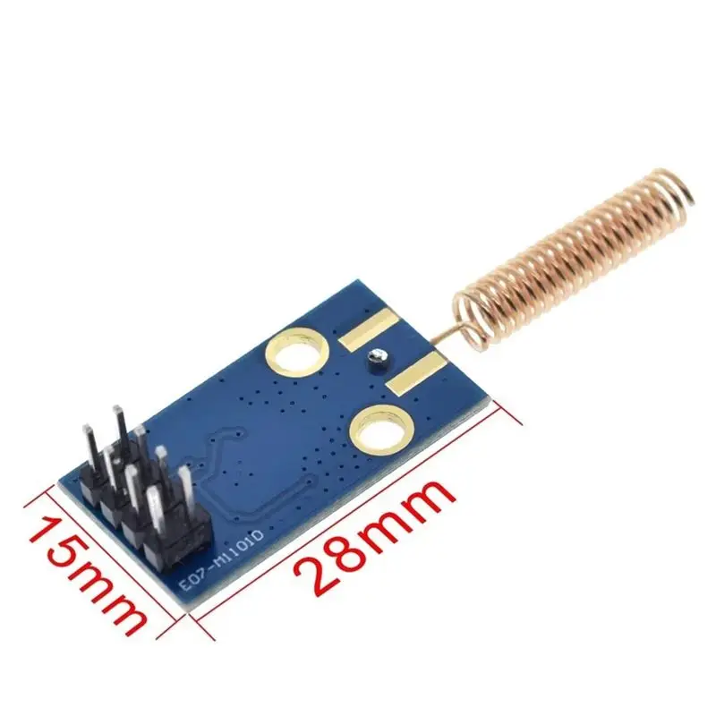 [EYELNEW】 CC1101 무선 트랜시버 모듈 433Mhz 2500NRF 거리 전송 보드 OOK ASK MSK 변조 프로그래밍 가능 Con