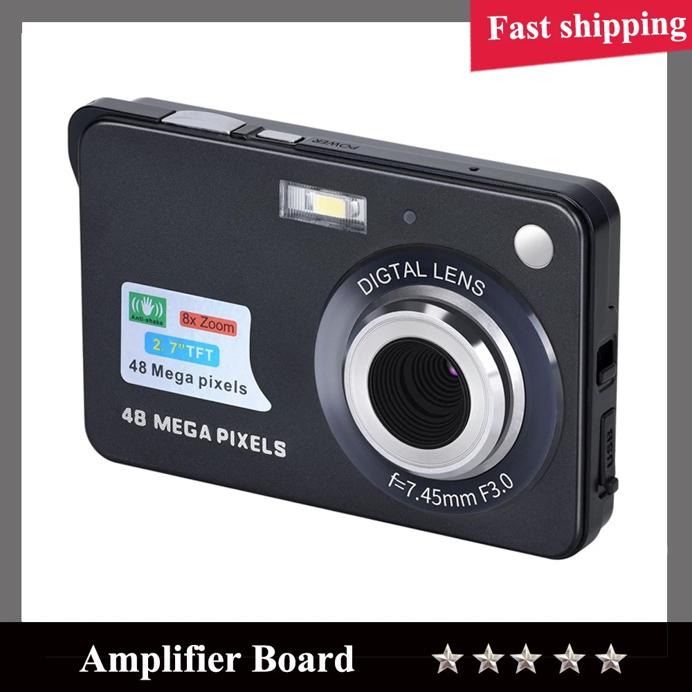 Digital Camera HD Display Video Camera AntiShake Camcorder 2.7 Inch