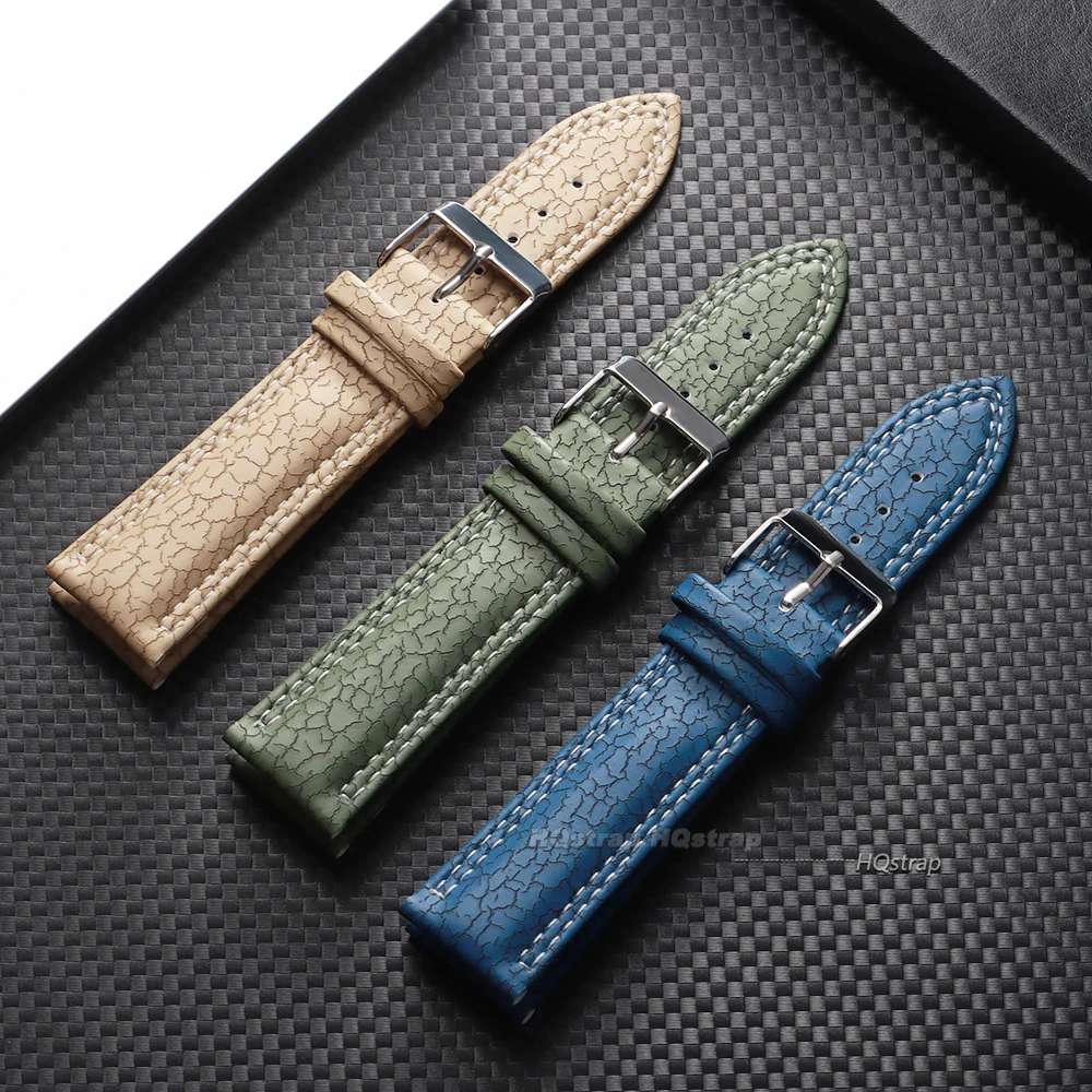 Elegant Handmade Leather Watch Band - Universal Business Replacement Strap