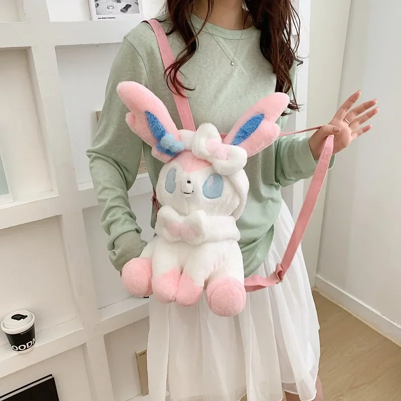 รูปสินค้า กระเป๋าเป้ตุ๊กตาการ์ตูนน่ารัก สำหรับนักเรียนและเดินทาง