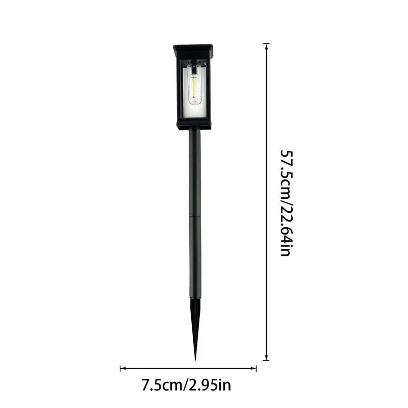 Outdoor Solar Stake Lights LED Outdoor Lawn Stake Lights Patio Lamp Yard Decoration For Sidewalks Courtyards Landscape Driveway