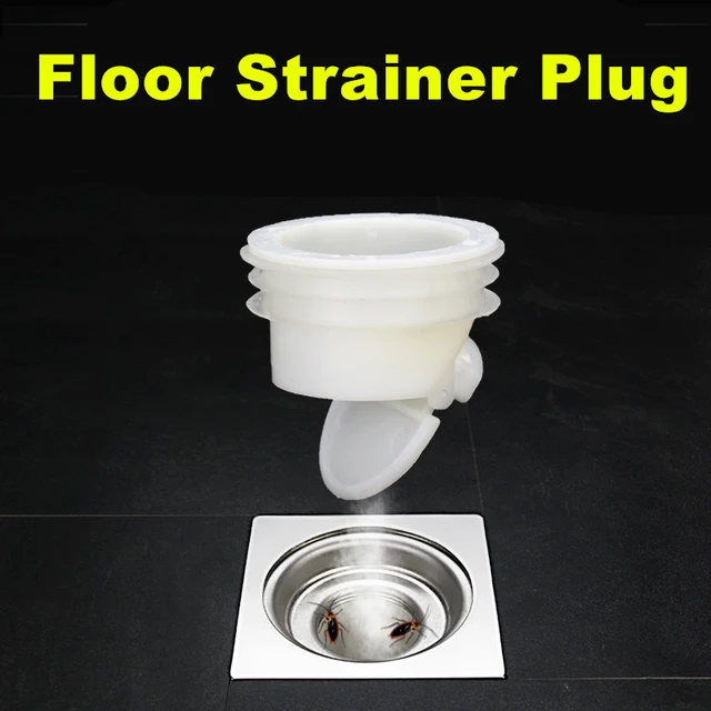 Drenaje de piso de drenaje de piso a prueba de olores para ducha cubierta  de drenaje de sifón de fregadero colador de baño trampa filtro de drenaje  de