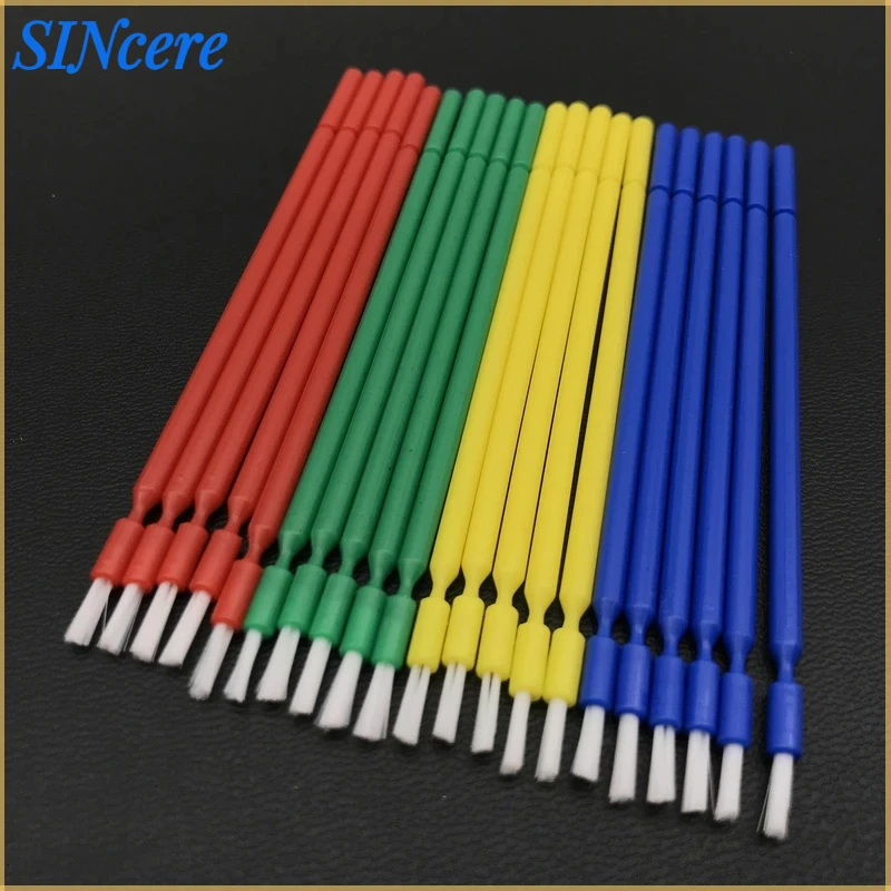 100pcs/bag Dental Lab Long Disposable Micro Applicators Brushes Dental Brush Long Head Brush Dentistry Care Cleaning