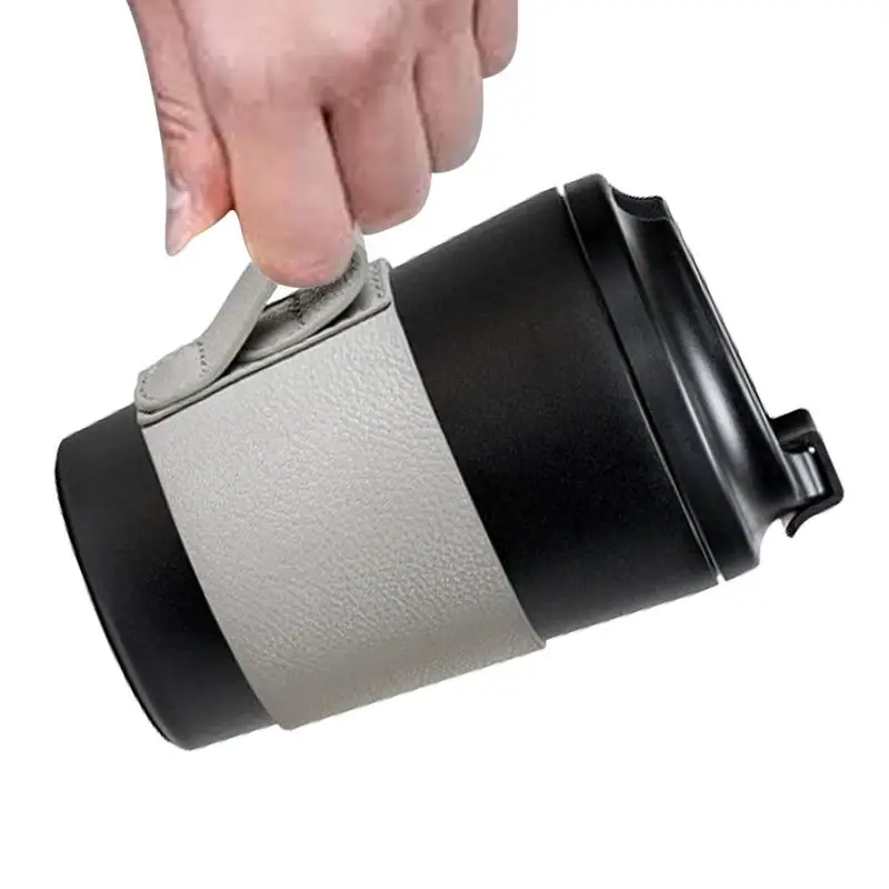 Bottle Sleeves Cup Sleeves For Hot Drinks Insulated Mug Sleeve PU Leather Beverage Cup Sleeve Reusable Jacket Hand Protector