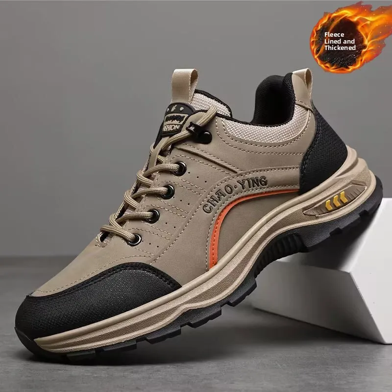 ربيع 2025 أحذية رجالية عصرية للرياضات الخارجية كاجوال مضادة للانزلاق ومقاومة للاهتراء لتسلق الجبال أحذية عمل مريحة متعددة الاستخدامات...