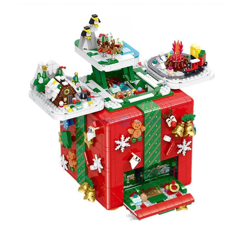 ユニバース空箱20セット The Christmas Surprise Gift Box Model Building Bricks MOC