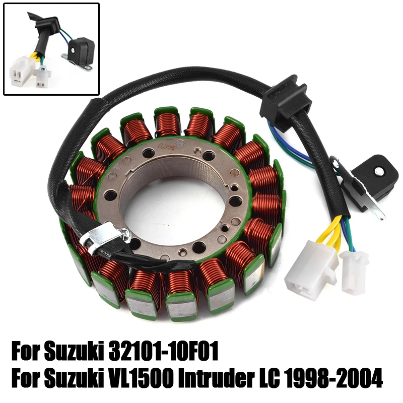 

Статорная катушка для Suzuki VL1500 VL 1500 Intruder LC 1998 1999 2000 2001 2002 2003 2004 32101-10F01