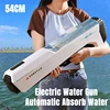 Automatic Absorb Water Children High-pressure Electric Water Gun Summer Outdoor Pool Fight Games Rechargeable Watergun for Kids 1