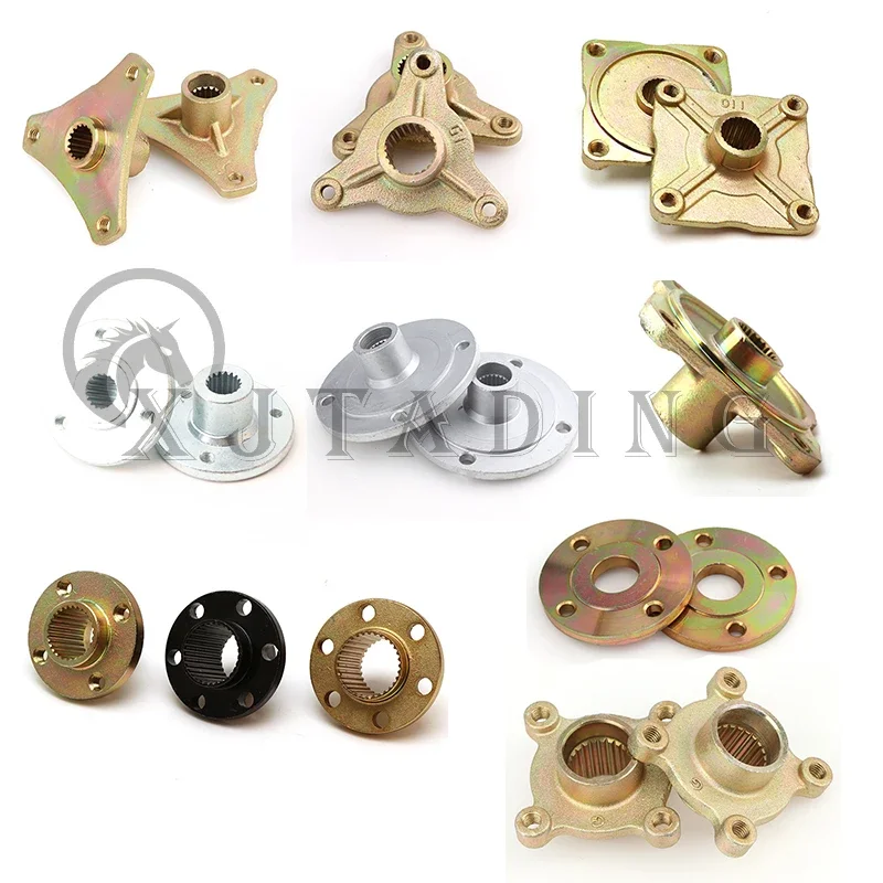 Rear Wheel Hub Sprocket 17T 23T 24T 28T 31T 32T 38T Rear Wheel Hub or sprocket For China 50cc-250cc Tire Go Kart Buggy Karting ATV UTV Quad Bike Parts