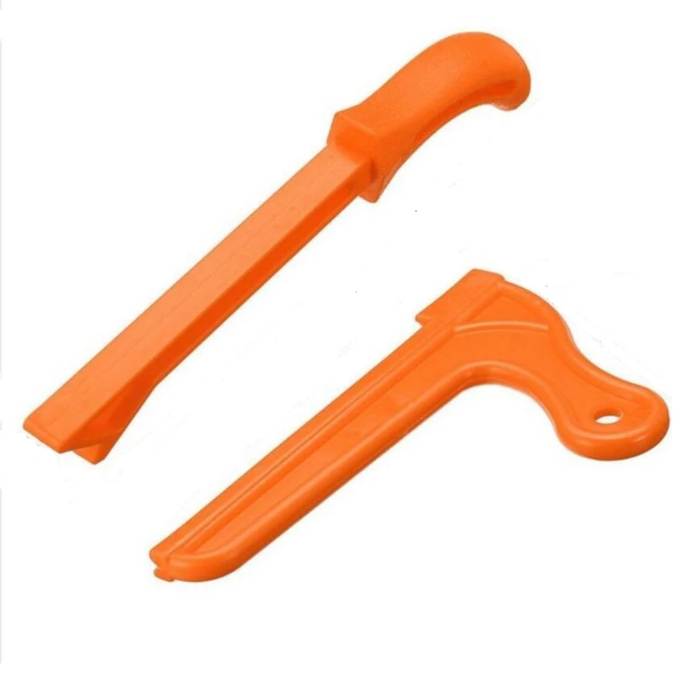 

Wood Push stick Woodworking Worker 2PCS Band Saw Forming Machine Orange Plastic Pusher Safety Table Saw Tools Set