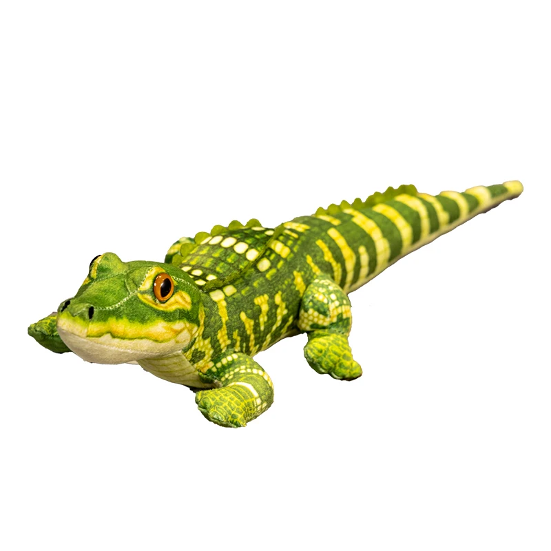 50/70cm Real Life Alligator Plush Toy Simulation Crocodile Dolls Kawaii Animal Pillow for Children =Birthday Christmas Gifts