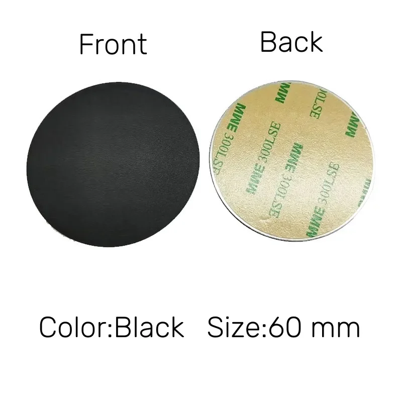 5 stücke 30mm 35mm 40mm 50mm 60mm Magnetische Metall Platte Für Auto Telefon Halter eisen Blatt Disk Aufkleber Für iPhone 12 11X7 8 Xiaomi – Detail 6